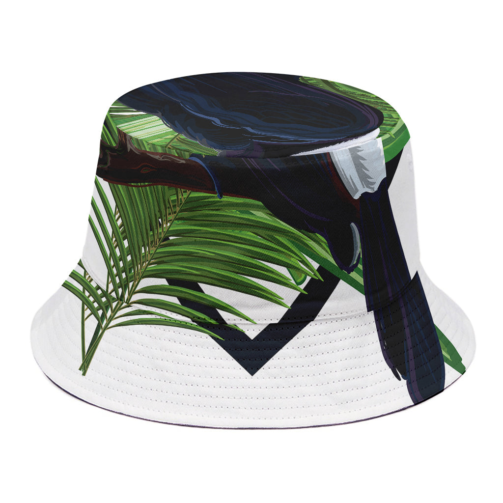 Tropical Toco Toucan Print Bucket Hat