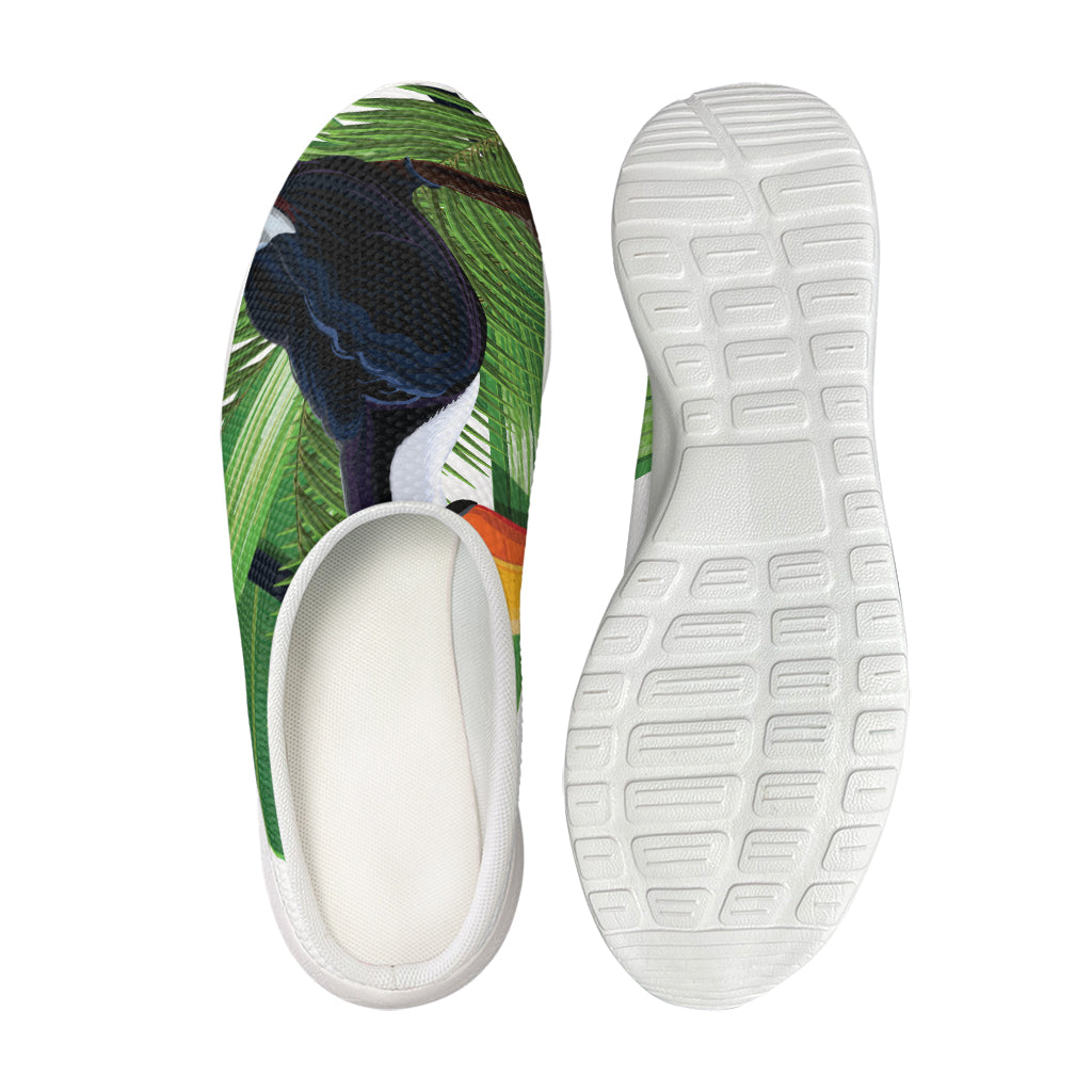 Tropical Toco Toucan Print Mesh Casual Shoes