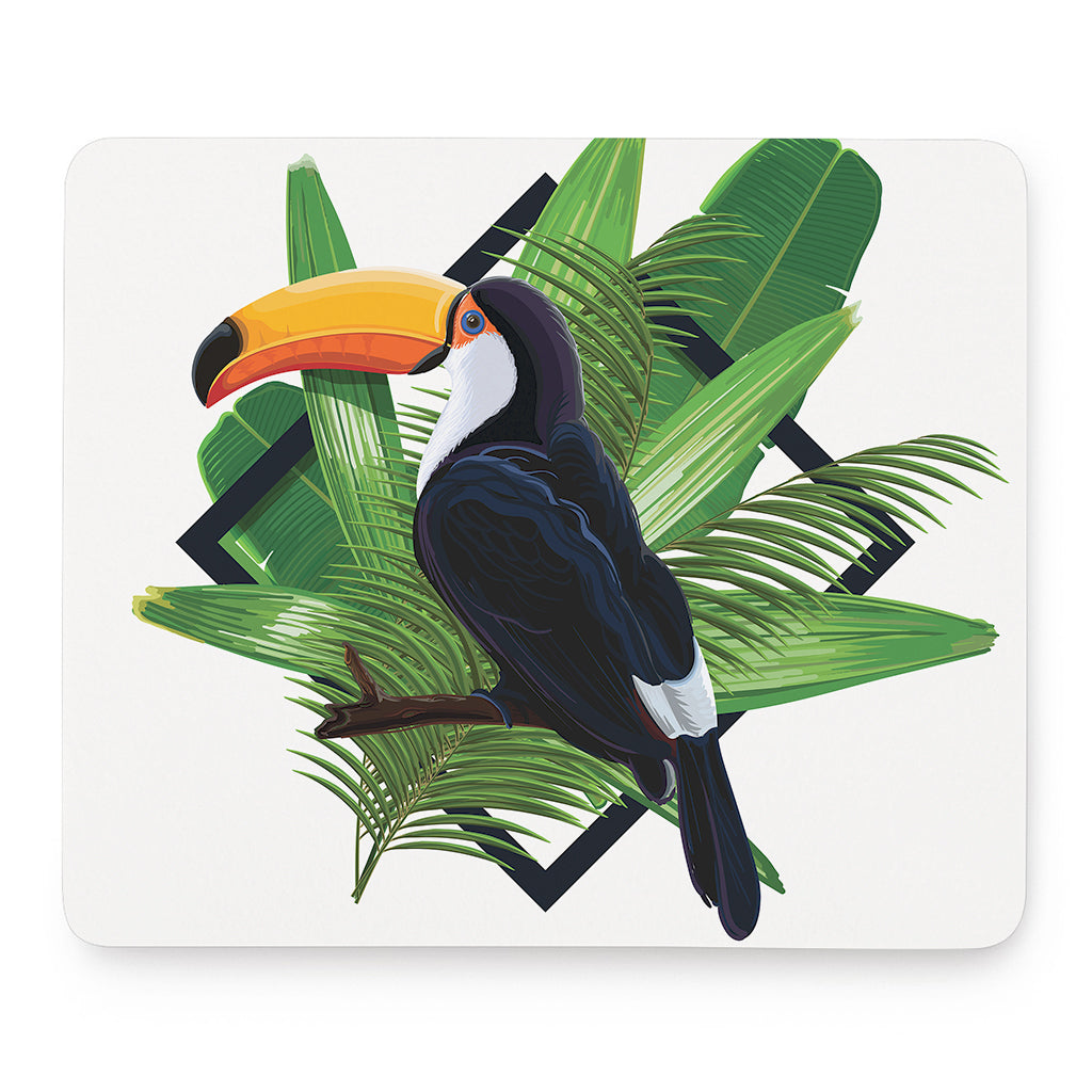 Tropical Toco Toucan Print Mouse Pad