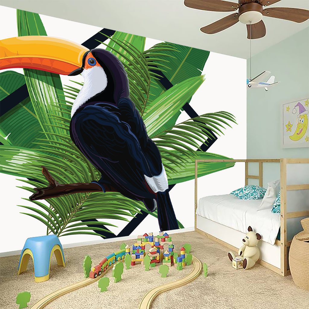 Tropical Toco Toucan Print Wall Sticker
