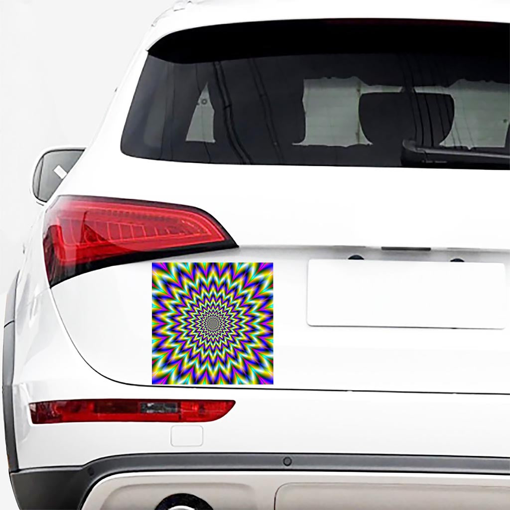 Twinkle Psychedelic Optical Illusion Car Sticker