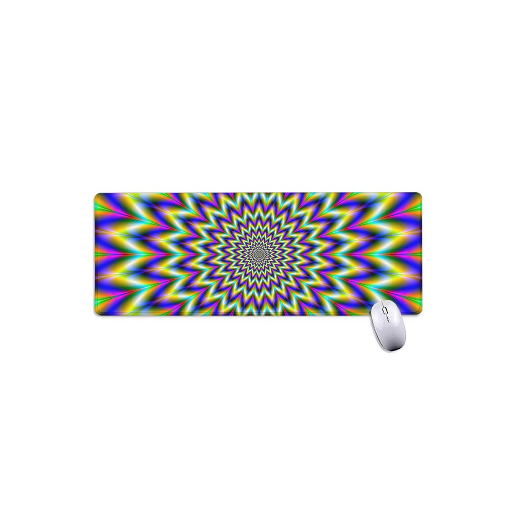 Twinkle Psychedelic Optical Illusion Extended Mouse Pad