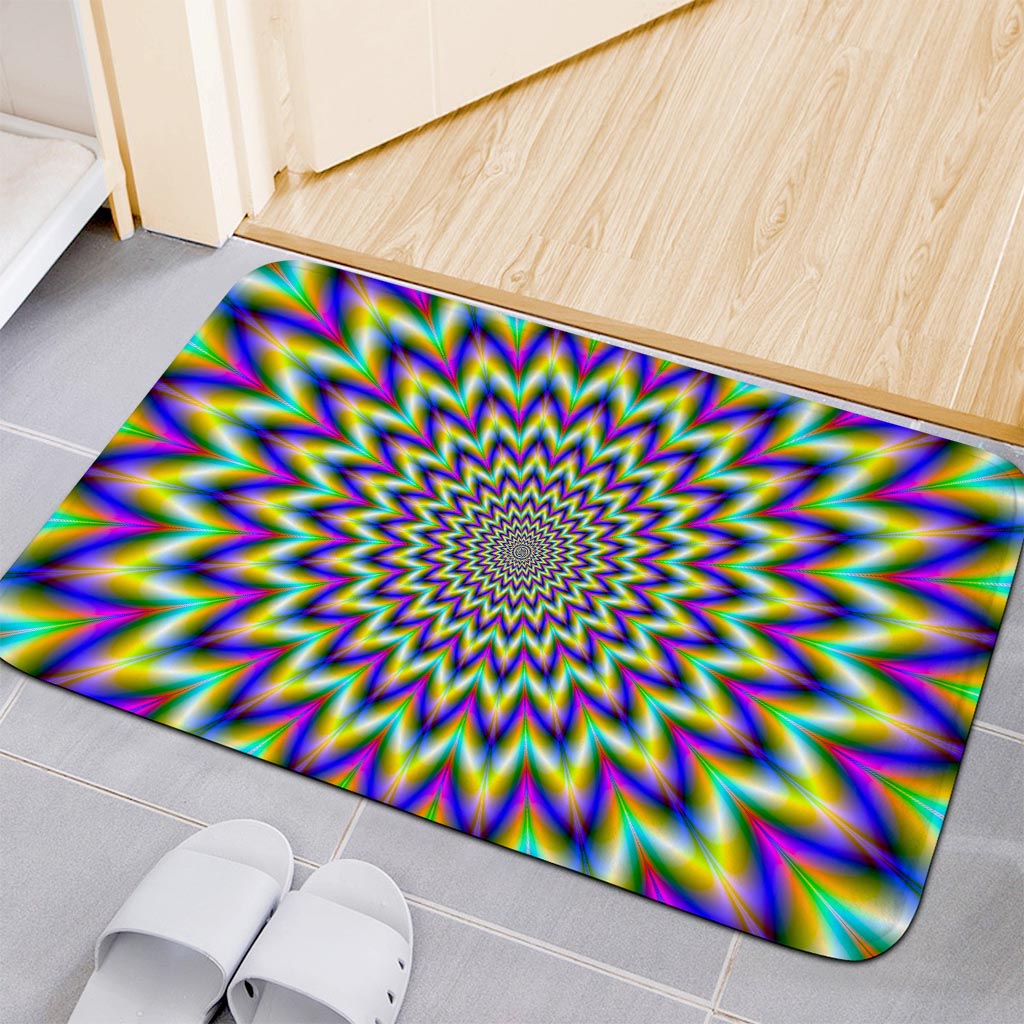 Geometric Graffiti Psychedelic Door Mat main image 0