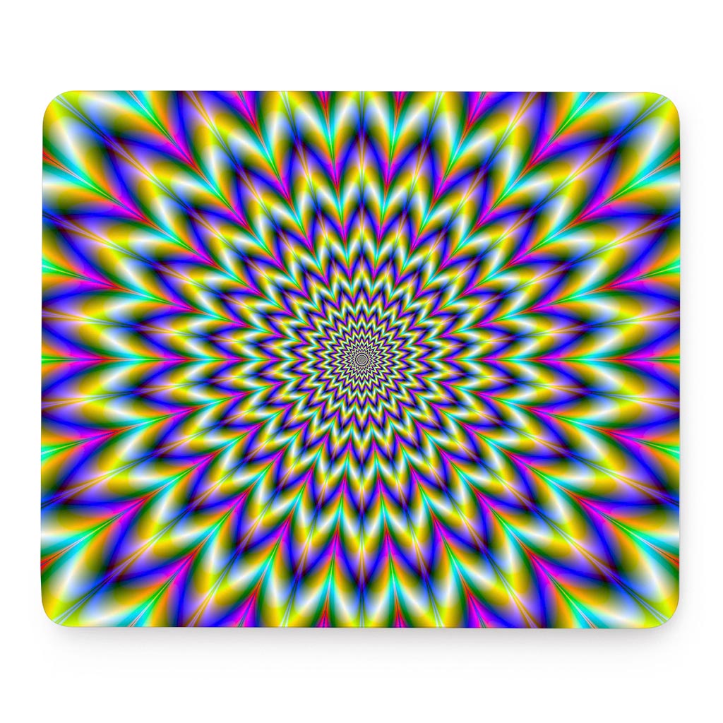 Twinkle Psychedelic Optical Illusion Mouse Pad
