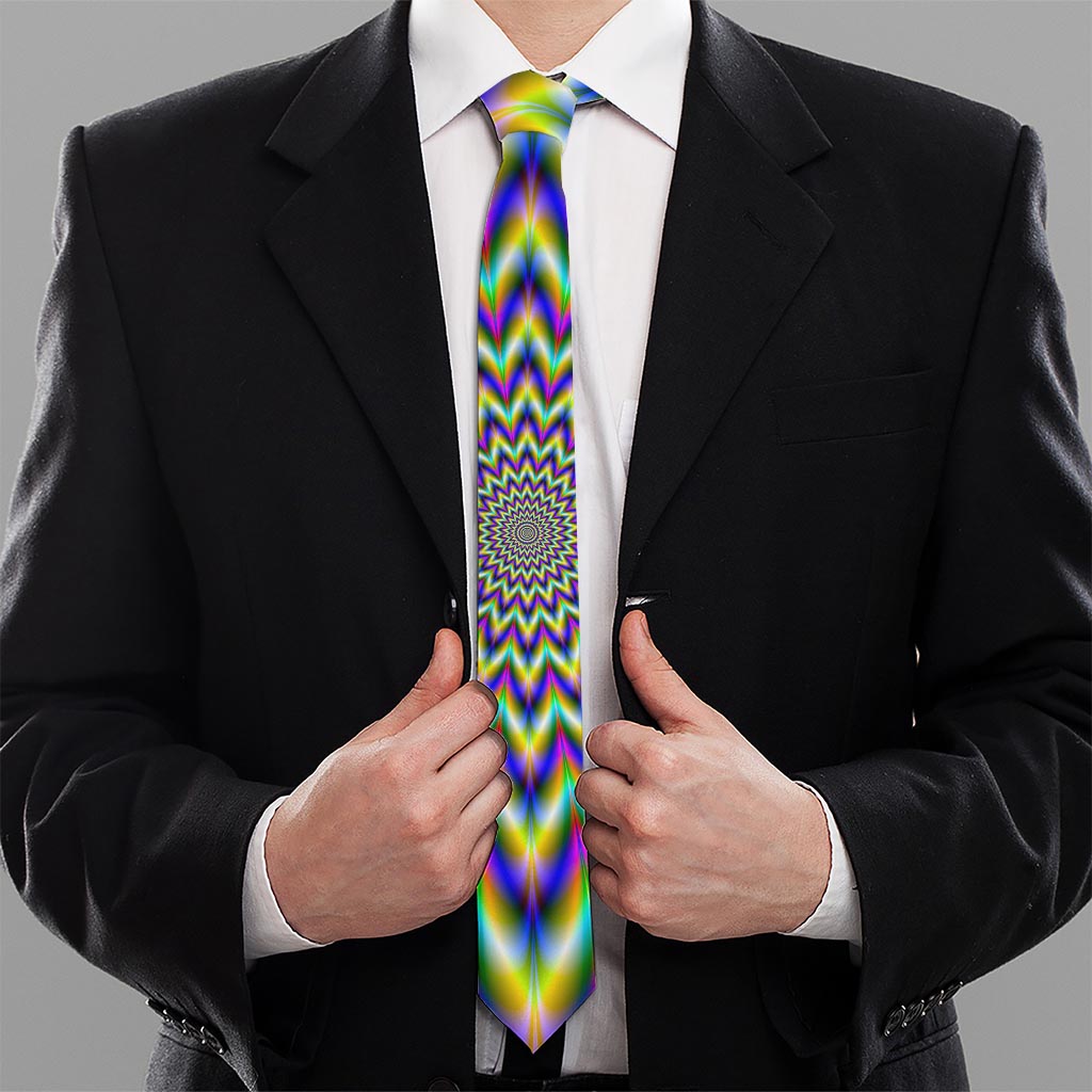 Twinkle Psychedelic Optical Illusion Necktie