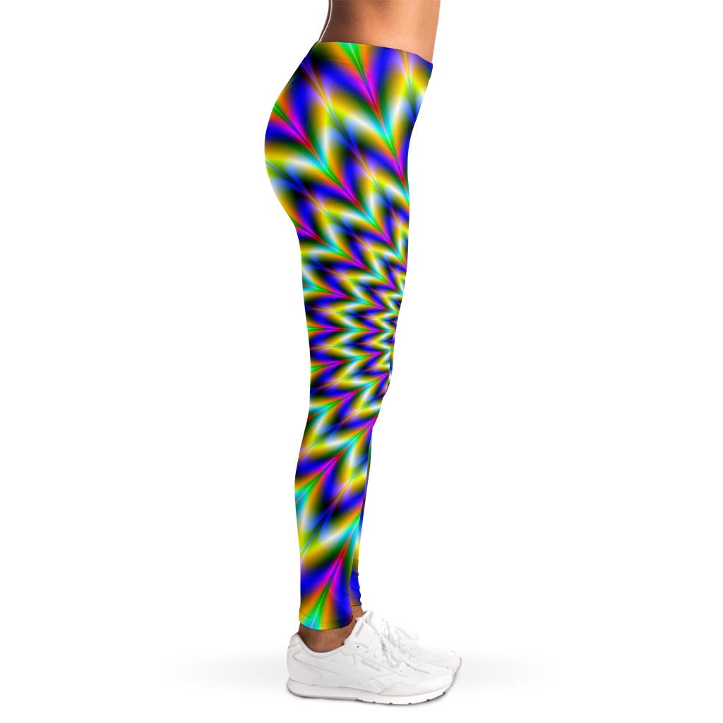 Twinkle Psychedelic Optical Illusion Women's Leggings
