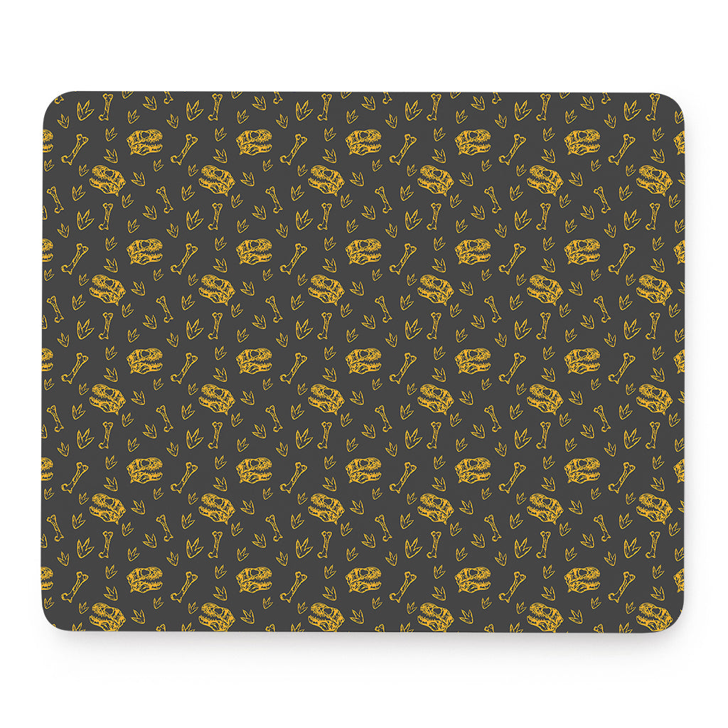 Tyrannosaurus Dino Fossil Pattern Print Mouse Pad