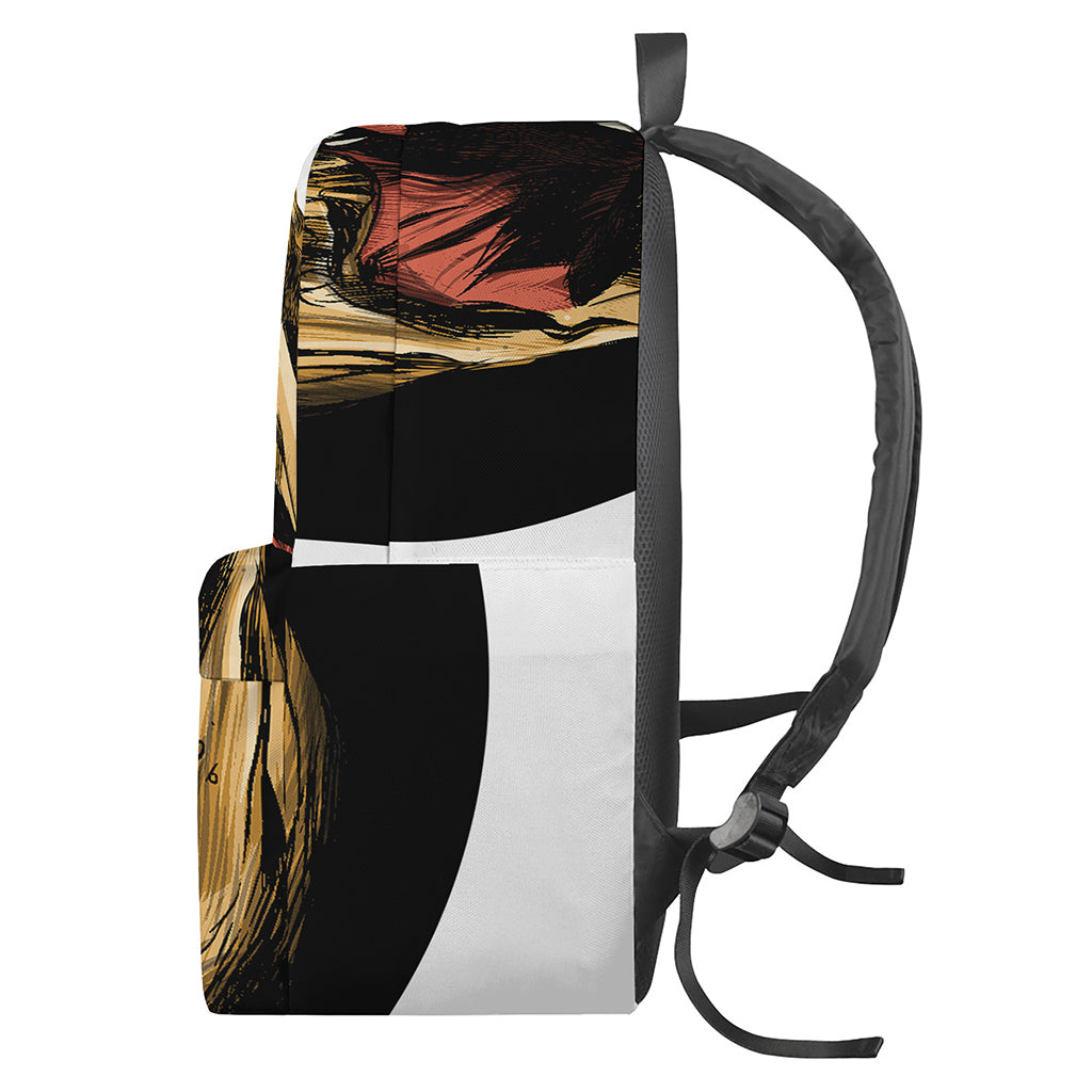 Tyrannosaurus Rex Head Print Backpack
