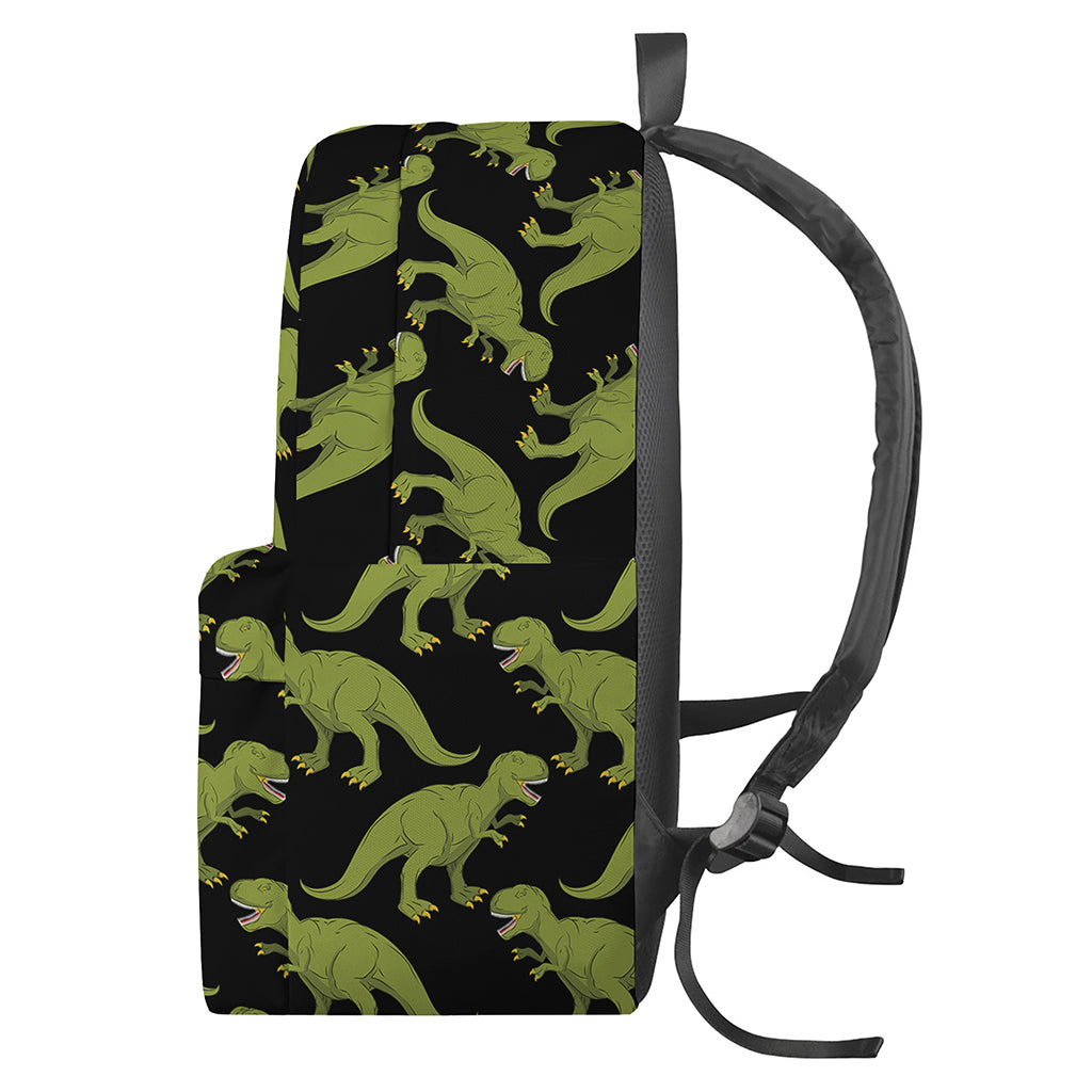 Tyrannosaurus Rex Pattern Print Backpack