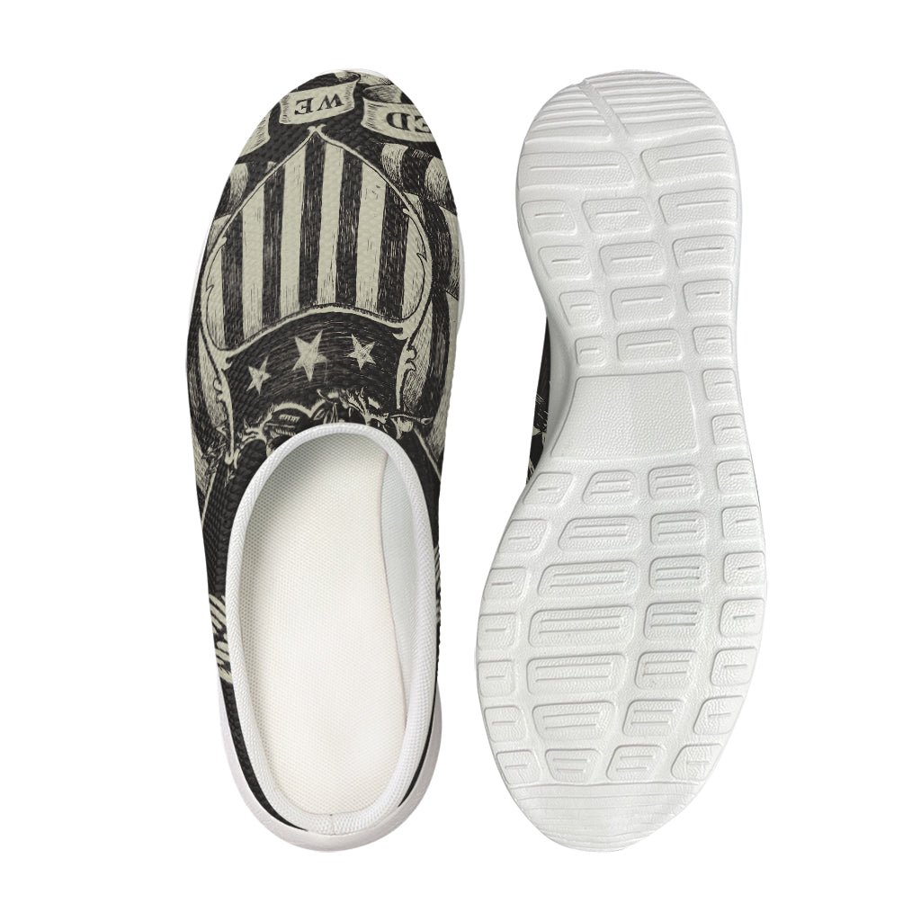 United We Stand American Flag Print Mesh Casual Shoes
