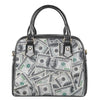 US Dollar Pattern Print Shoulder Handbag