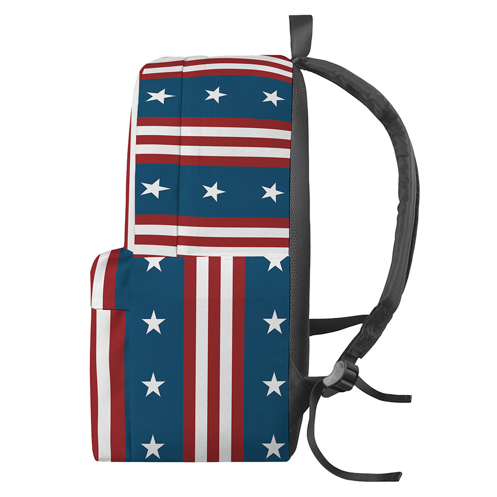 USA Independence Day Pattern Print Backpack