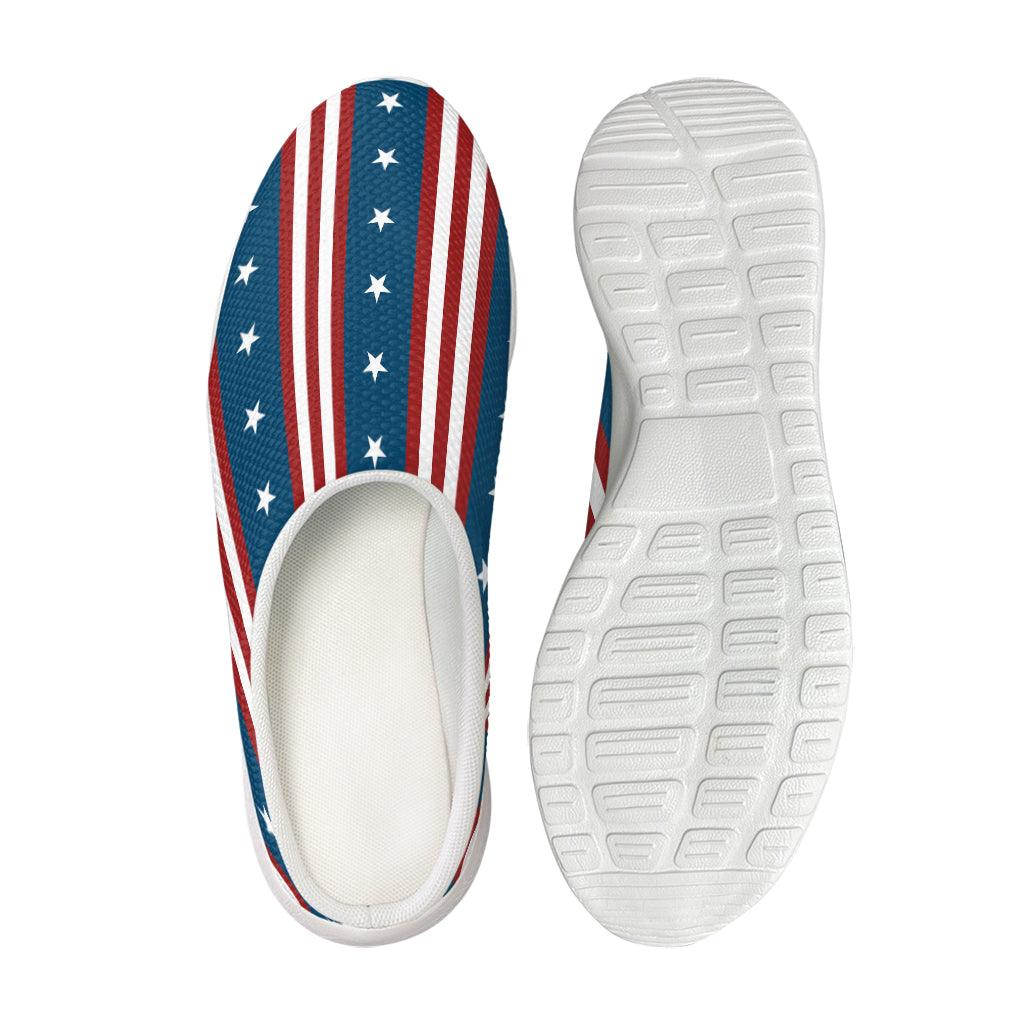 USA Independence Day Pattern Print Mesh Casual Shoes