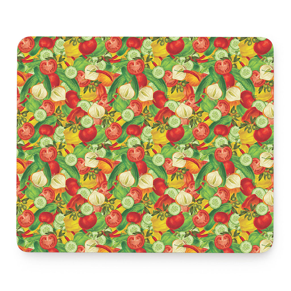 Vegan Pattern Print Mouse Pad