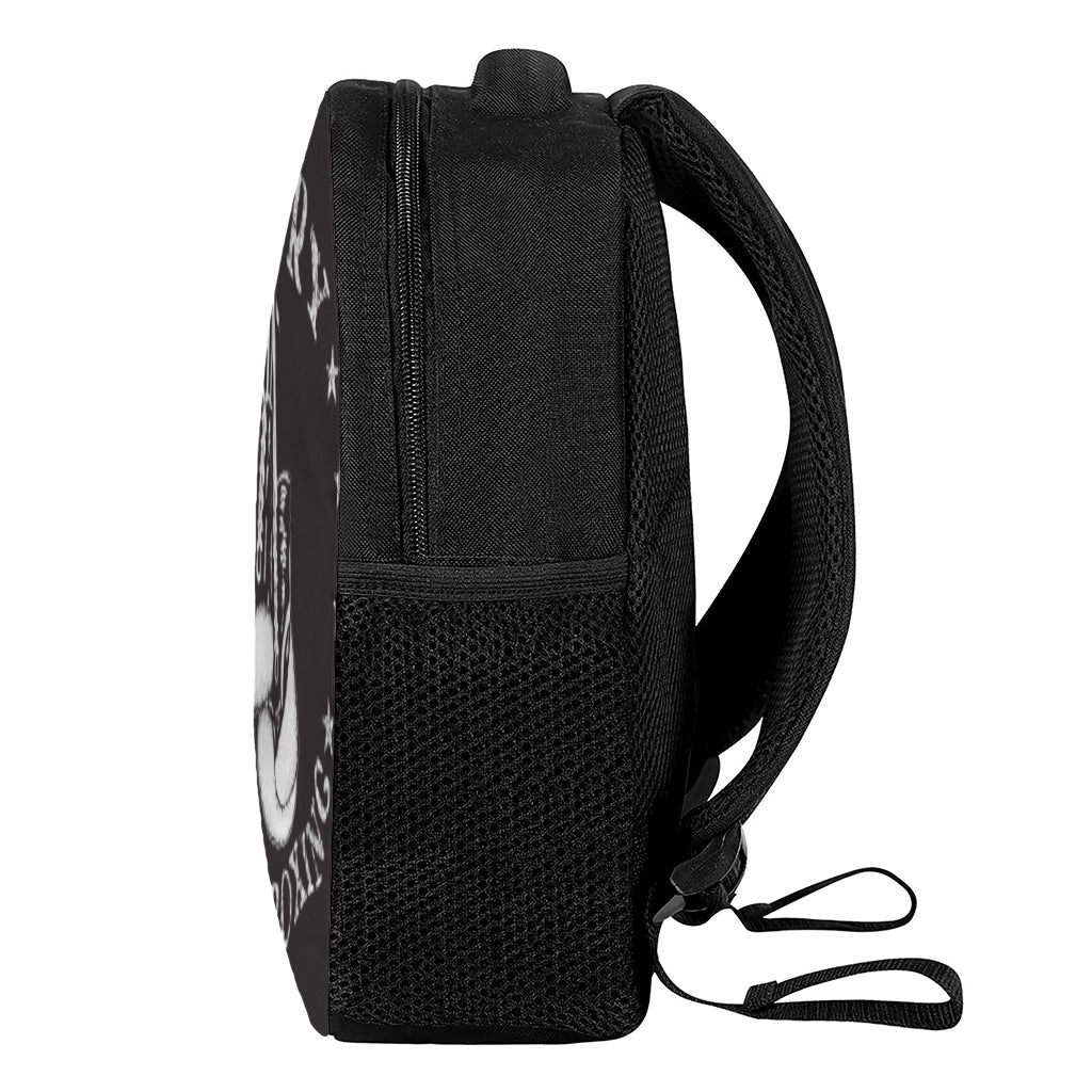 Victory King Of Boxing Print Casual Backpack