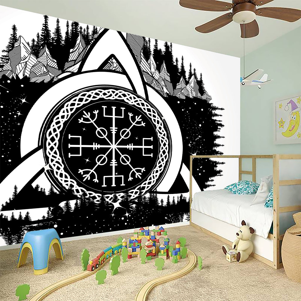 Viking Celtic Trinity Knot Print Wall Sticker