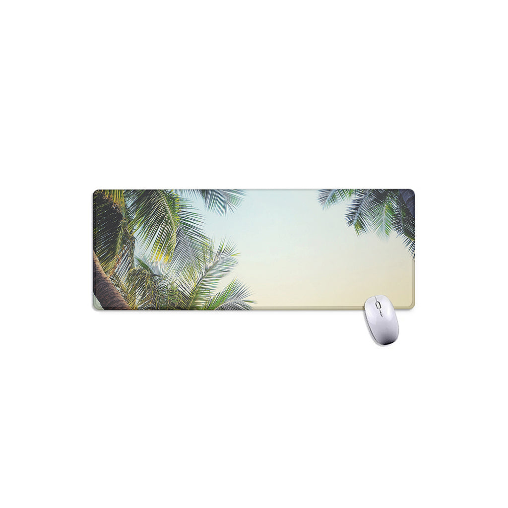 Vintage Coconut Tree Print Extended Mouse Pad