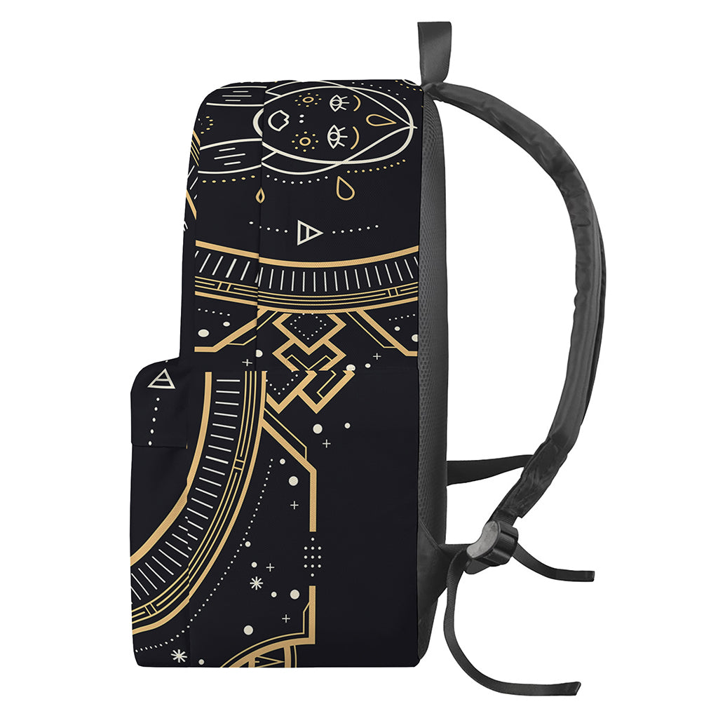 Vintage Gemini Zodiac Sign Print Backpack