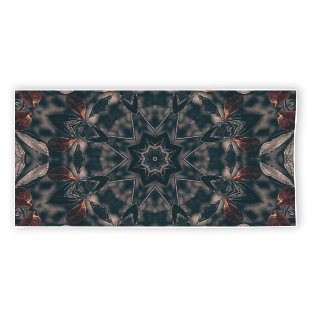 Vintage Kaleidoscope Print Beach Towel