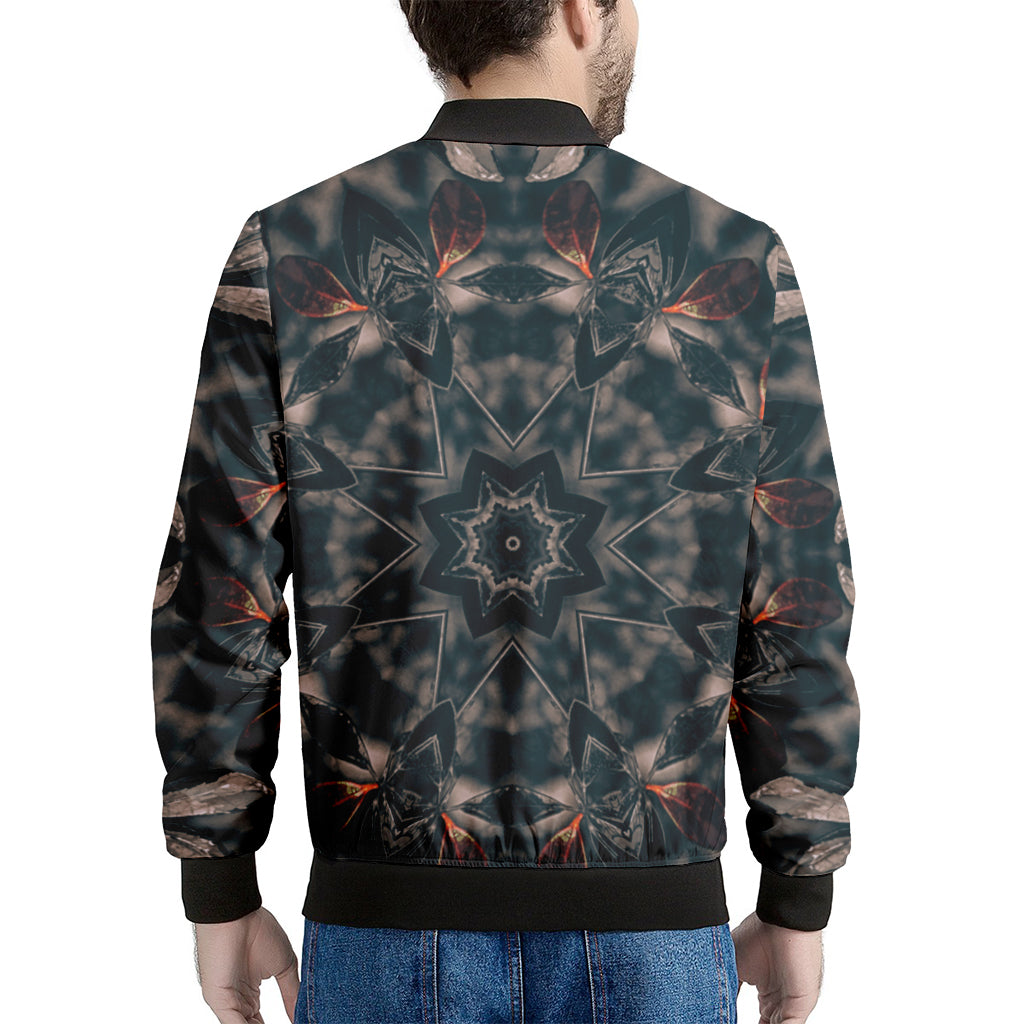 Vintage Kaleidoscope Print Men's Bomber Jacket