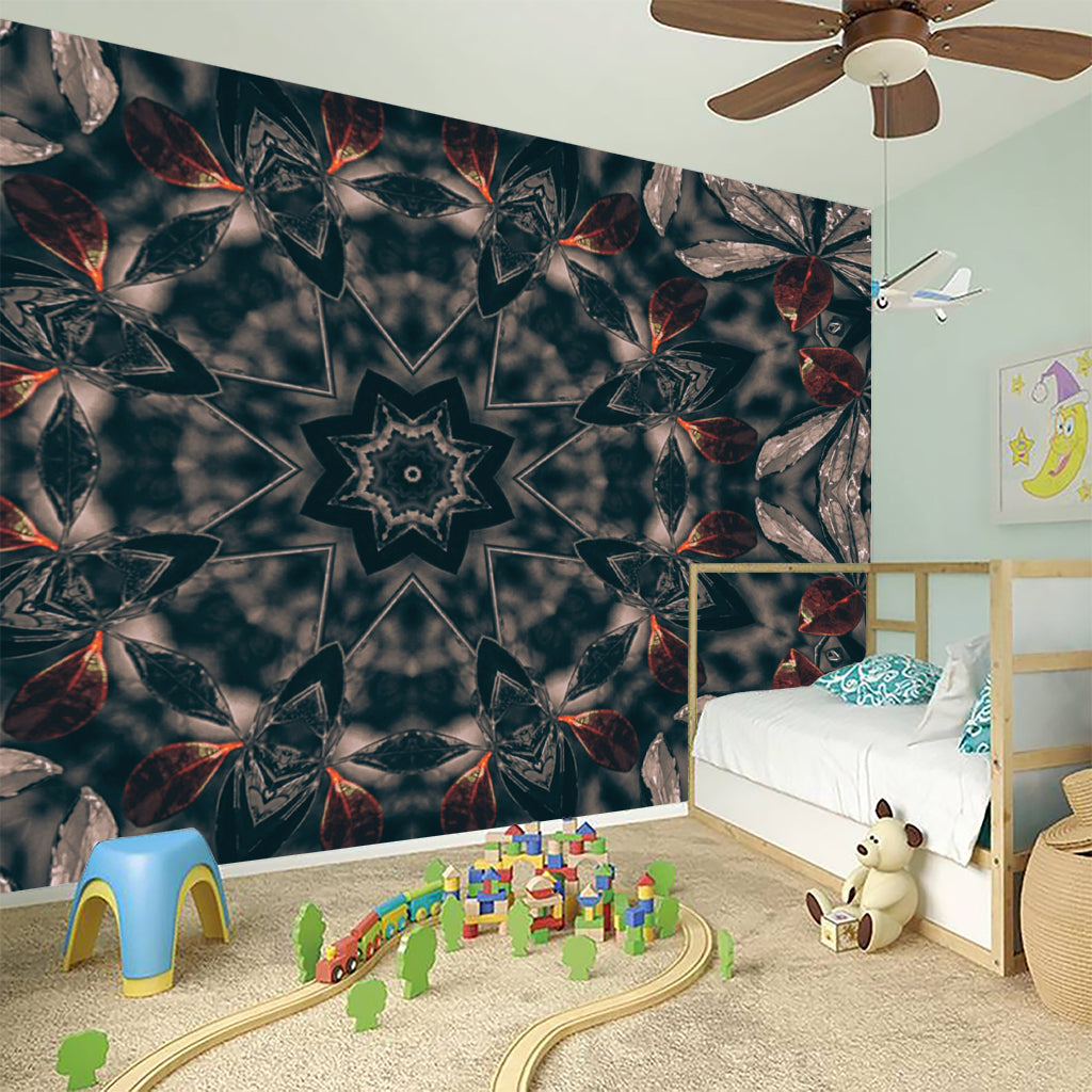 Vintage Kaleidoscope Print Wall Sticker
