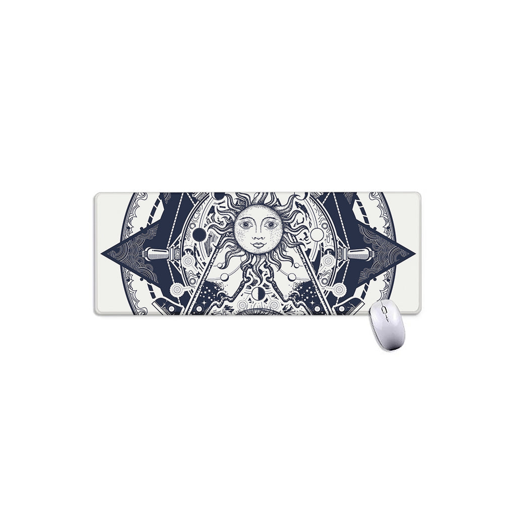 Vintage Masonic Freemasonry Print Extended Mouse Pad