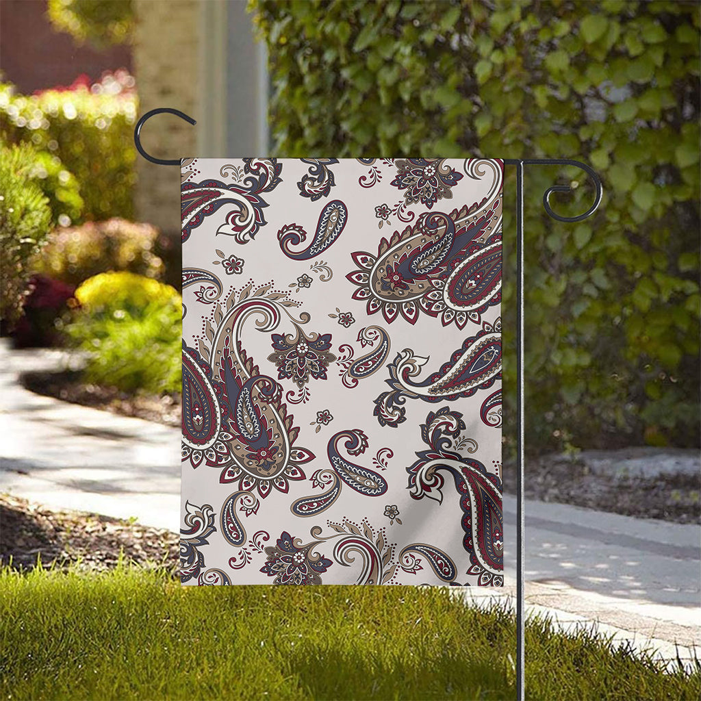Vintage Paisley Pattern Print House Flag