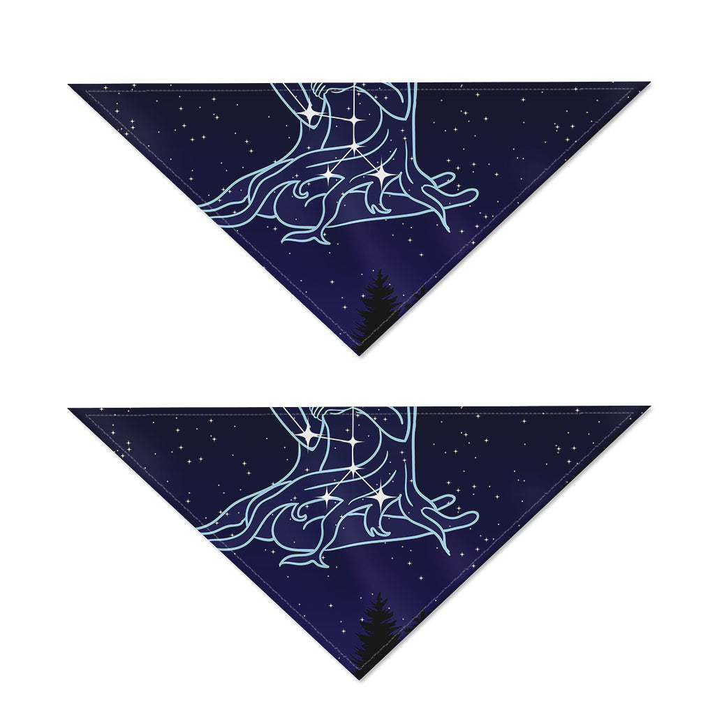 Virgo Constellation Print Dog Bandana