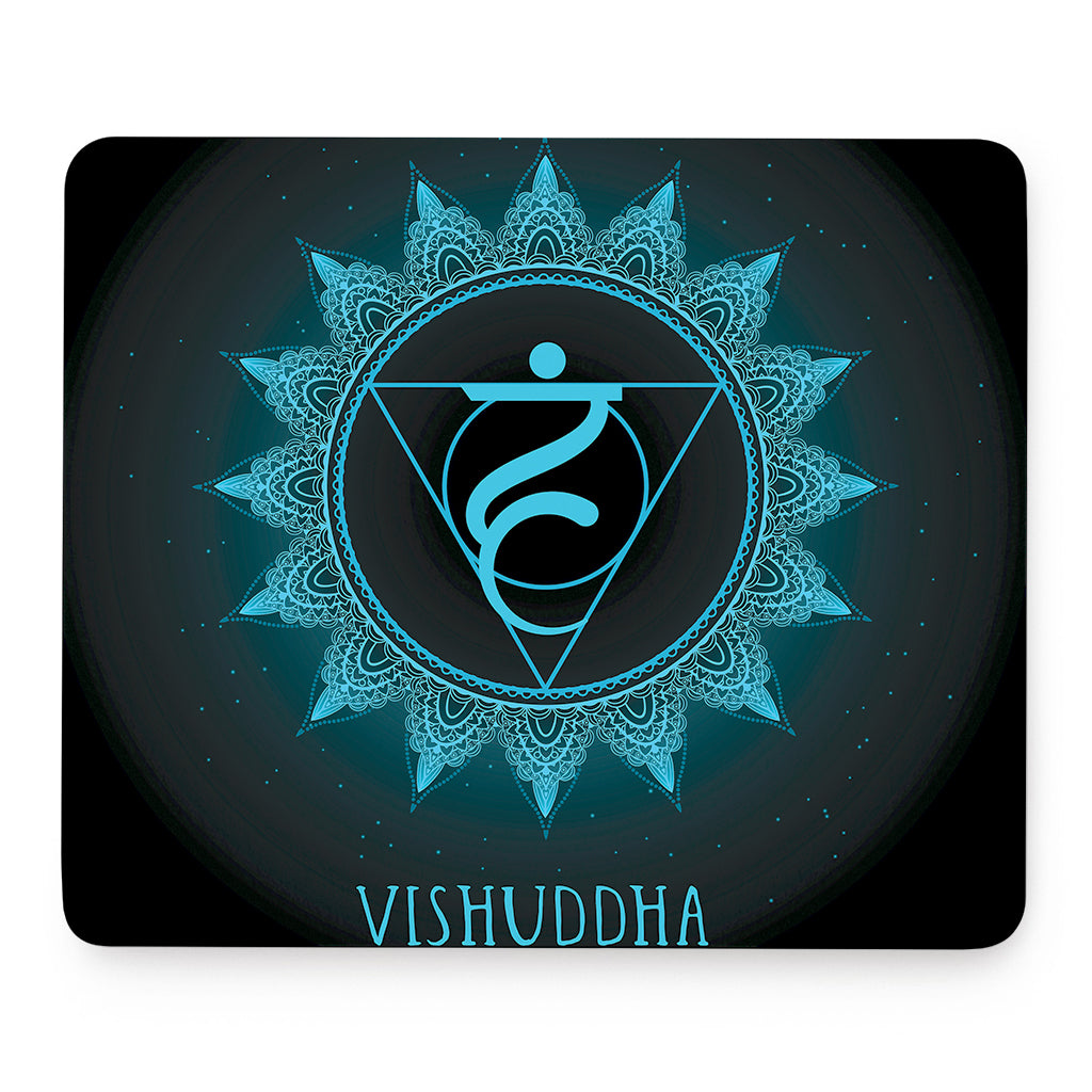 Vishuddha Chakra Symbol Print Mouse Pad