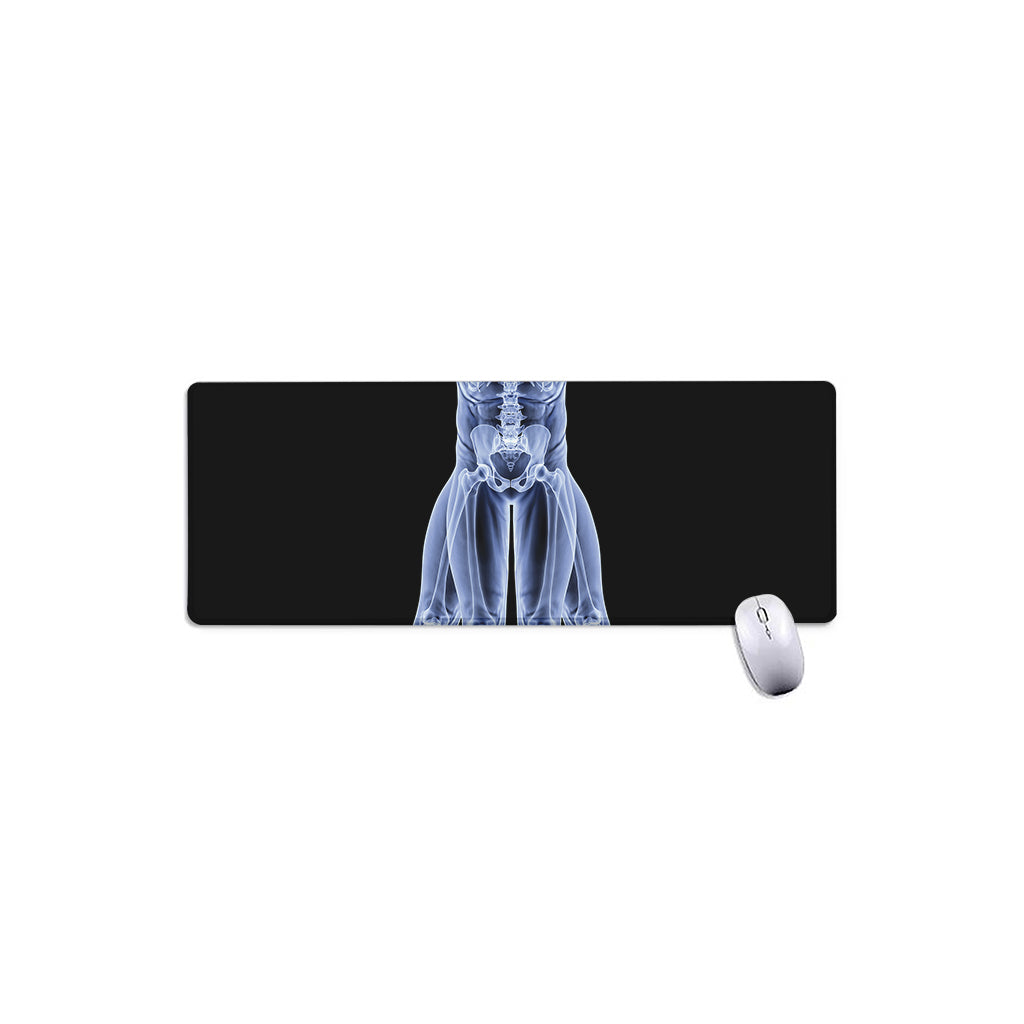 Vitruvian Man X-Ray Print Extended Mouse Pad