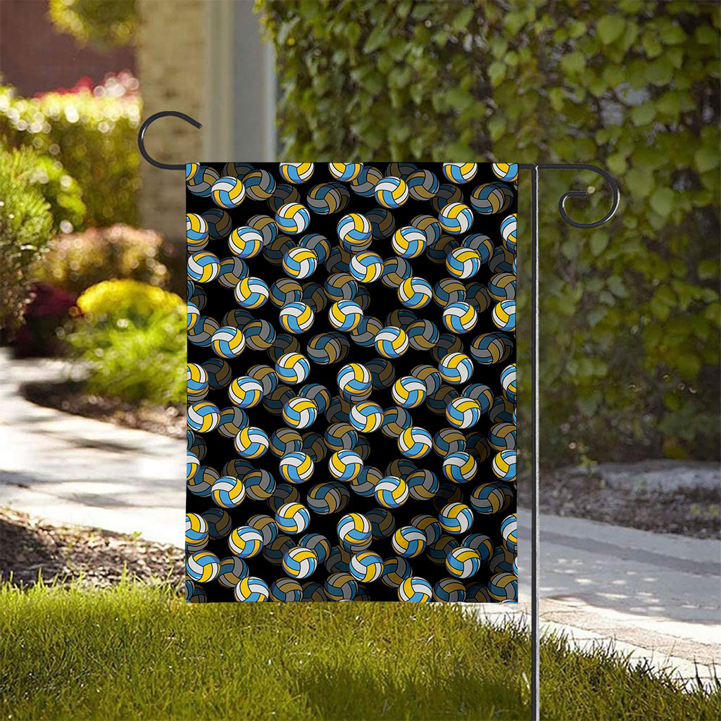 Volleyball Pattern Print House Flag