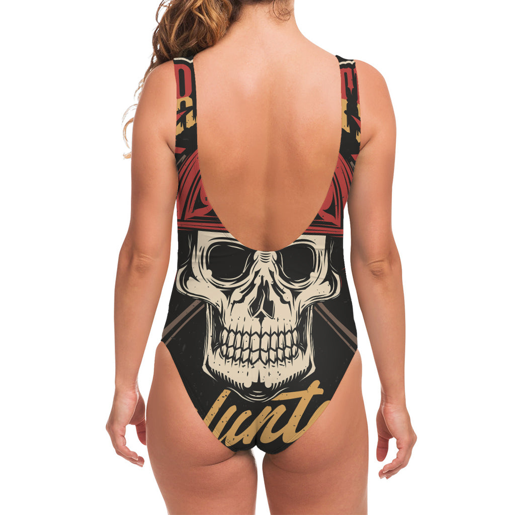 Volunteer Firefighter Print One Piece Swimsuit
