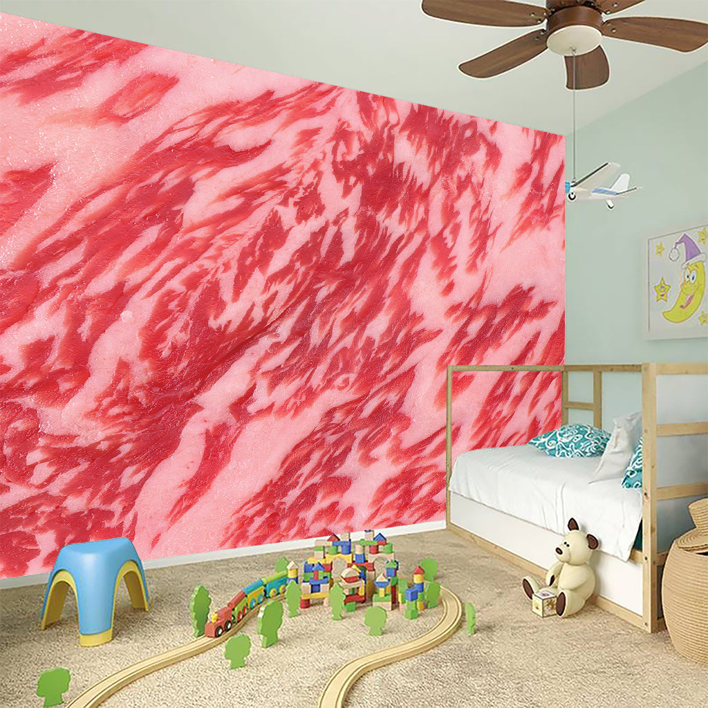 Wagyu Beef Meat Print Wall Sticker