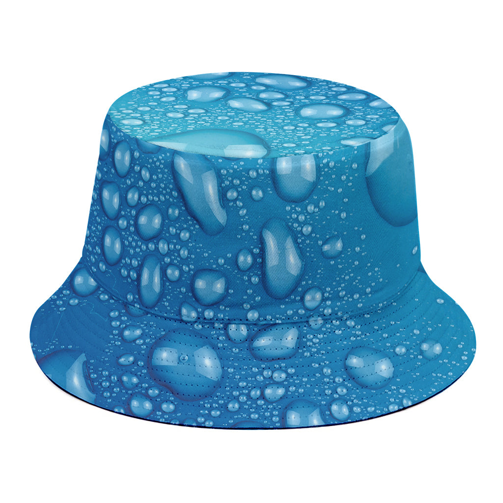 Water Drops Print Bucket Hat