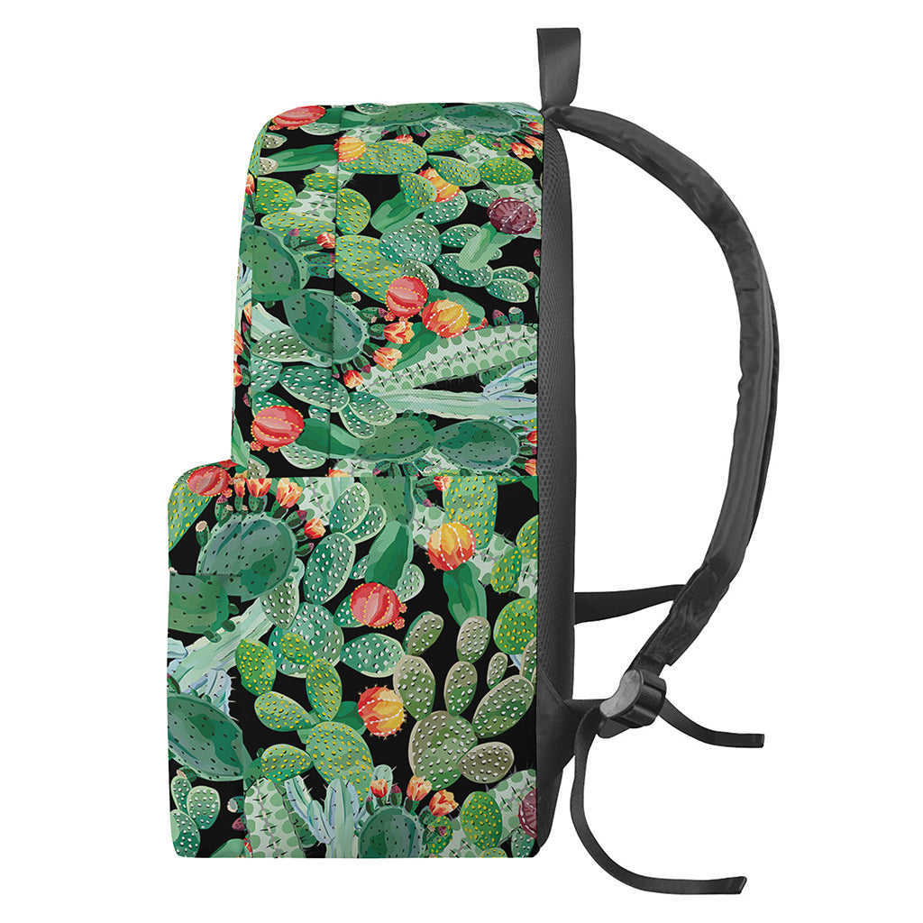 Watercolor Cactus Plant Print Backpack