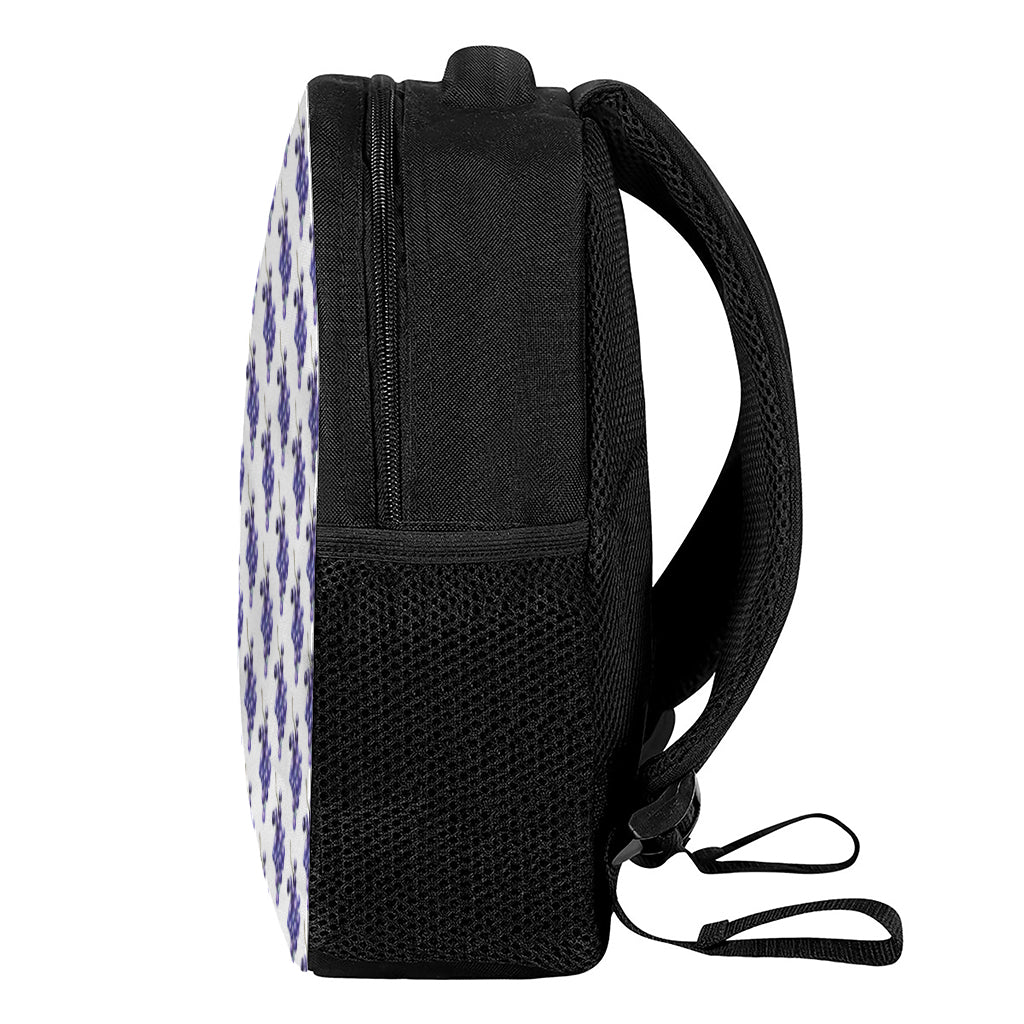 Watercolor Grape Pattern Print Casual Backpack