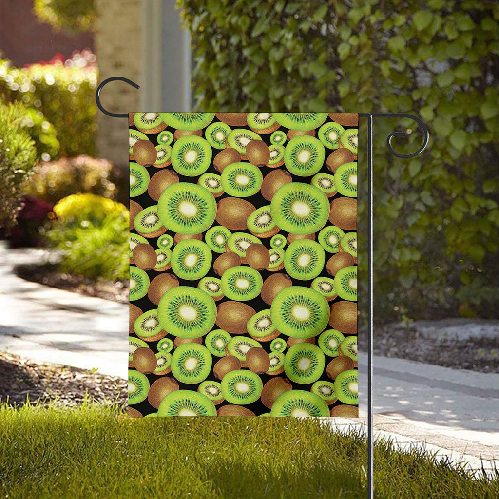 Watercolor Kiwi Pattern Print House Flag