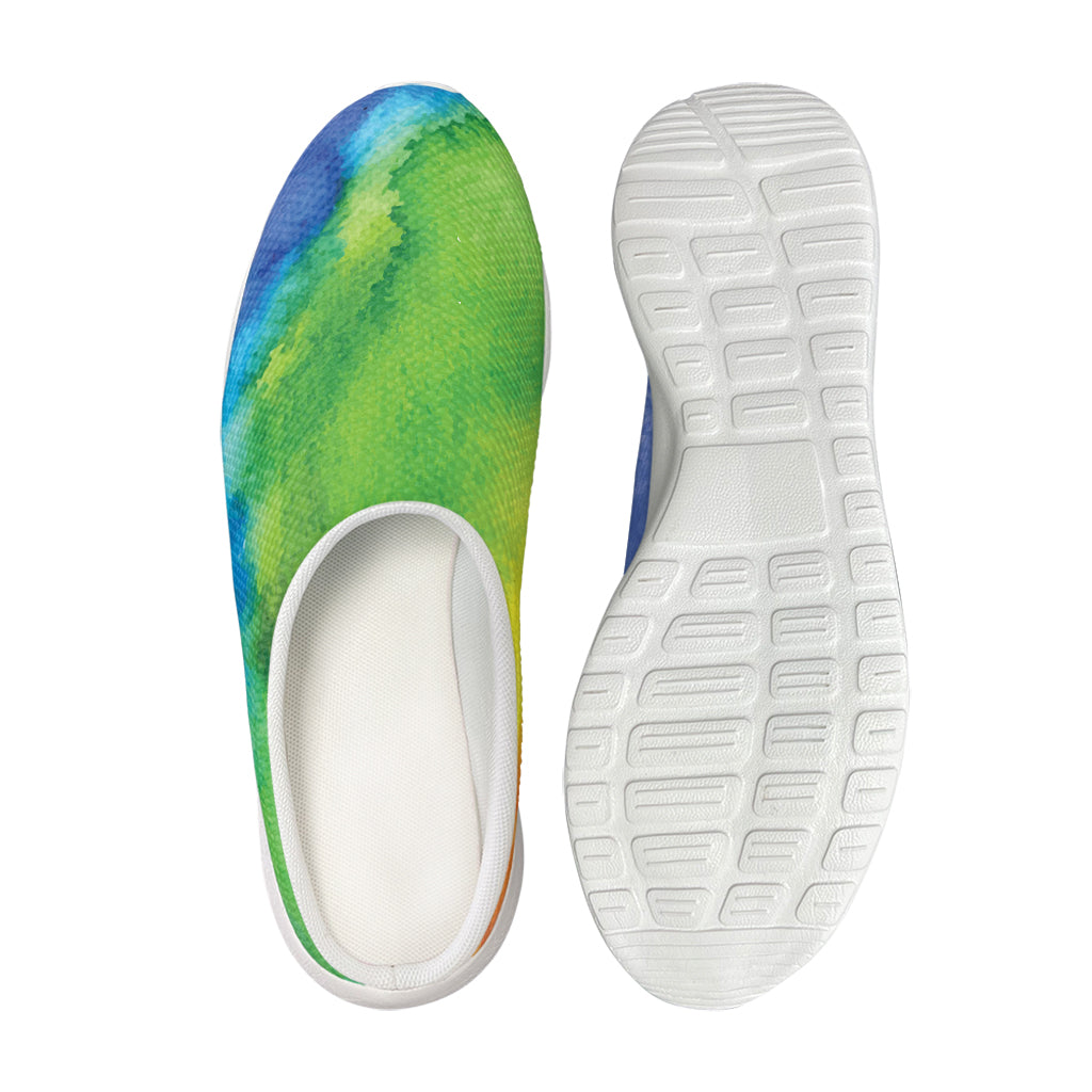 Watercolor Rainbow LGBT Pride Print Mesh Casual Shoes