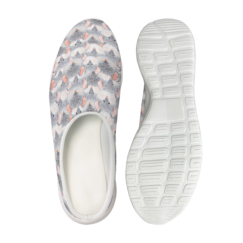 Watercolor Rat Pattern Print Mesh Casual Shoes
