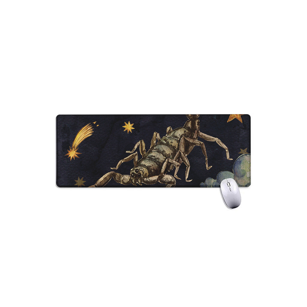 Watercolor Scorpio Zodiac Sign Print Extended Mouse Pad