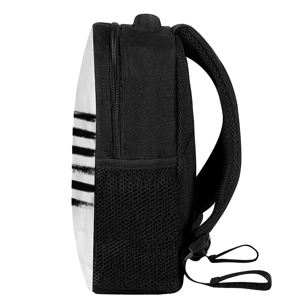 White And Black USA Flag Print Casual Backpack