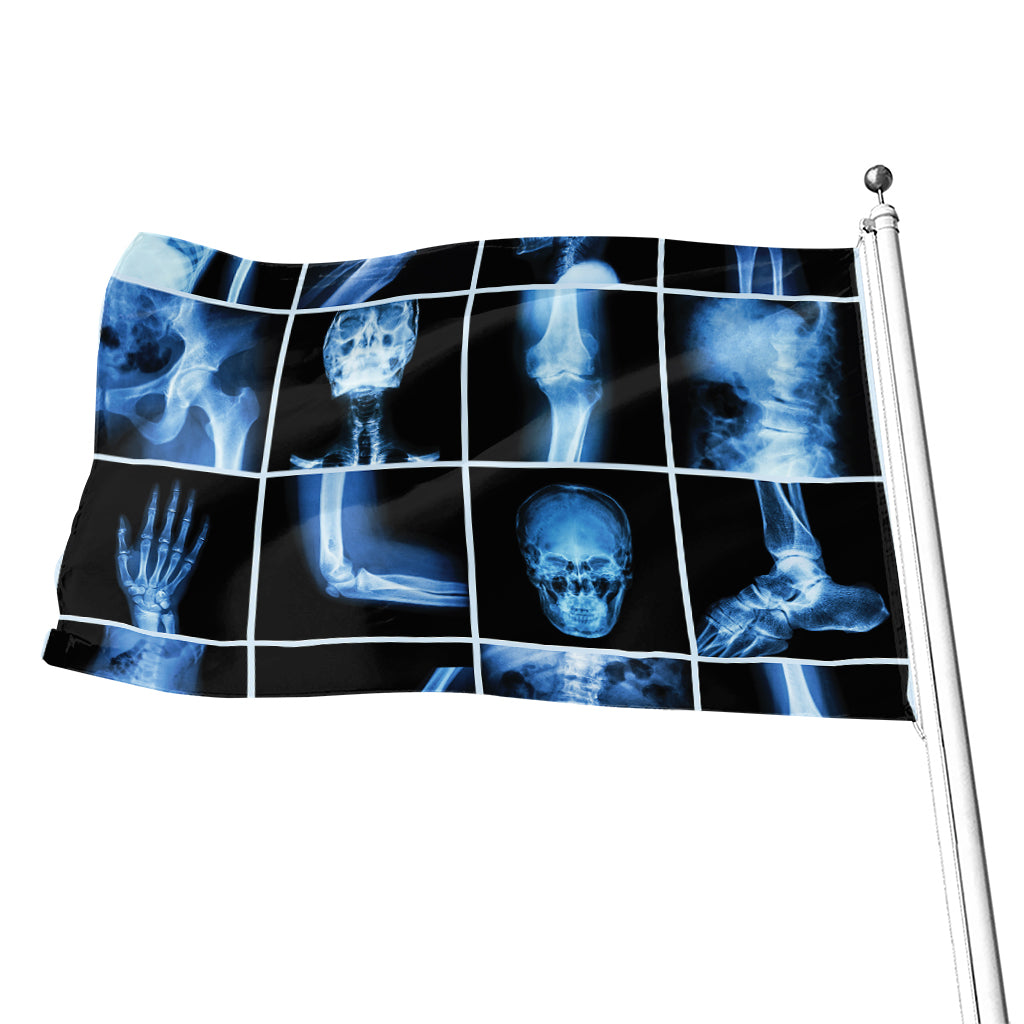 X-Ray Film Radiology Print Flag