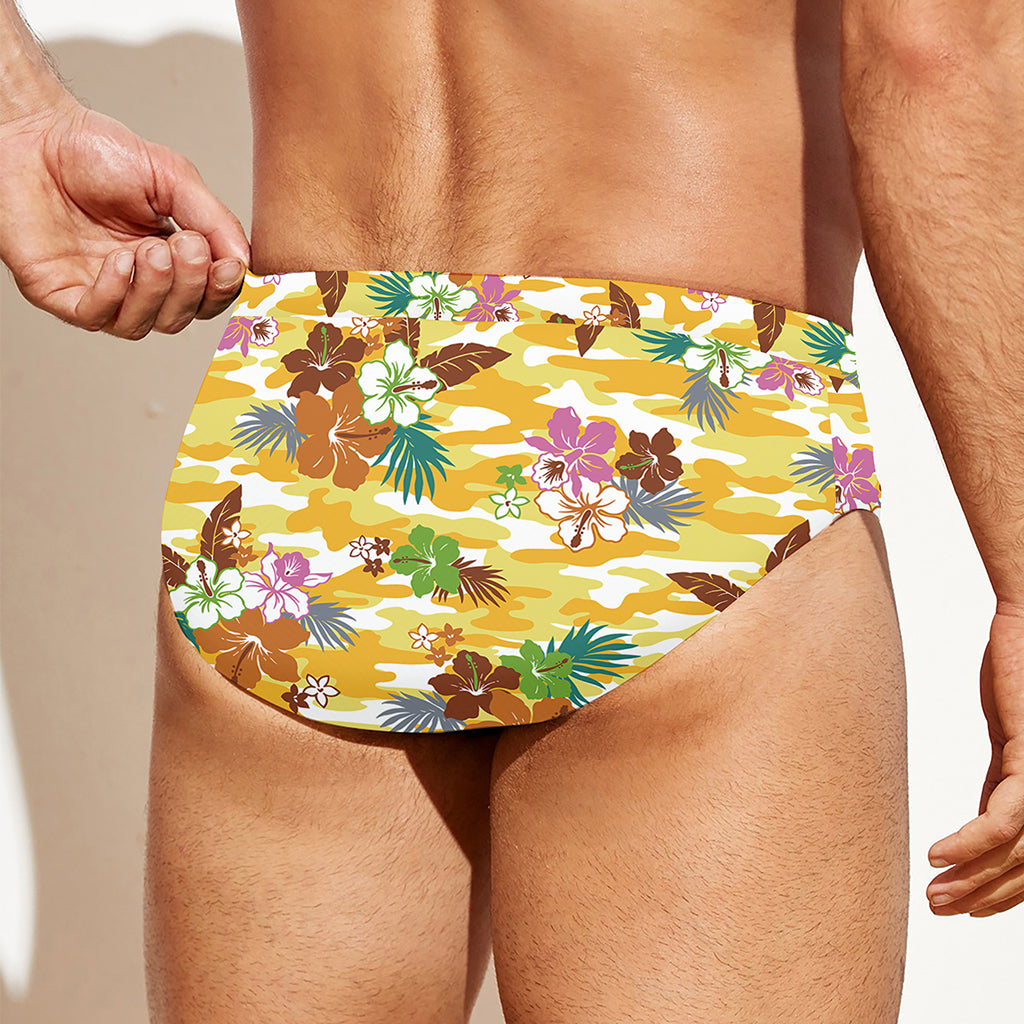 Hibiscus Hawaiian Flower Print Men's Joggers