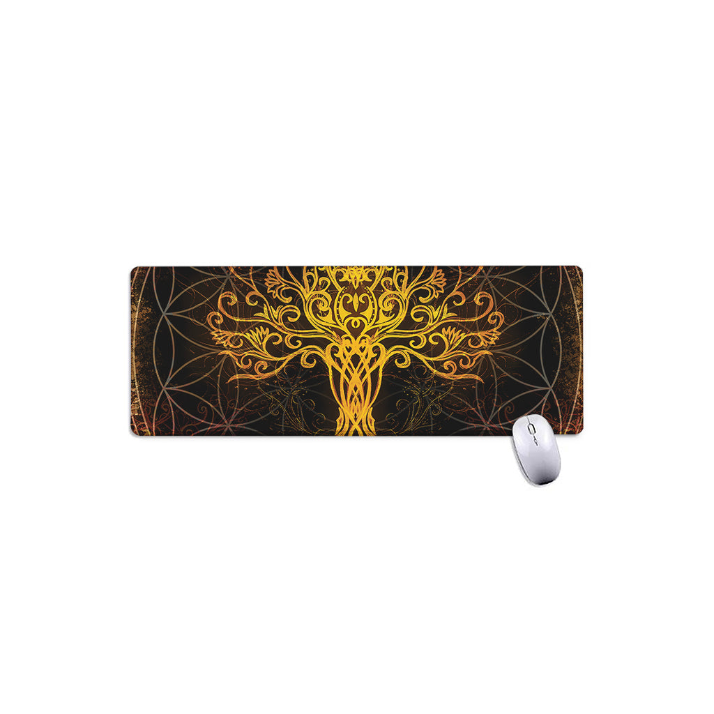 Yggdrasil Tree Of Life Print Extended Mouse Pad