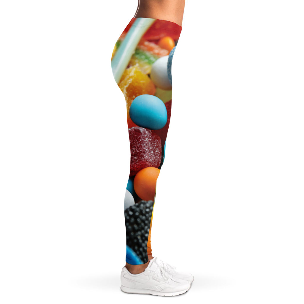 Yummy Gummy Print Women's Leggings