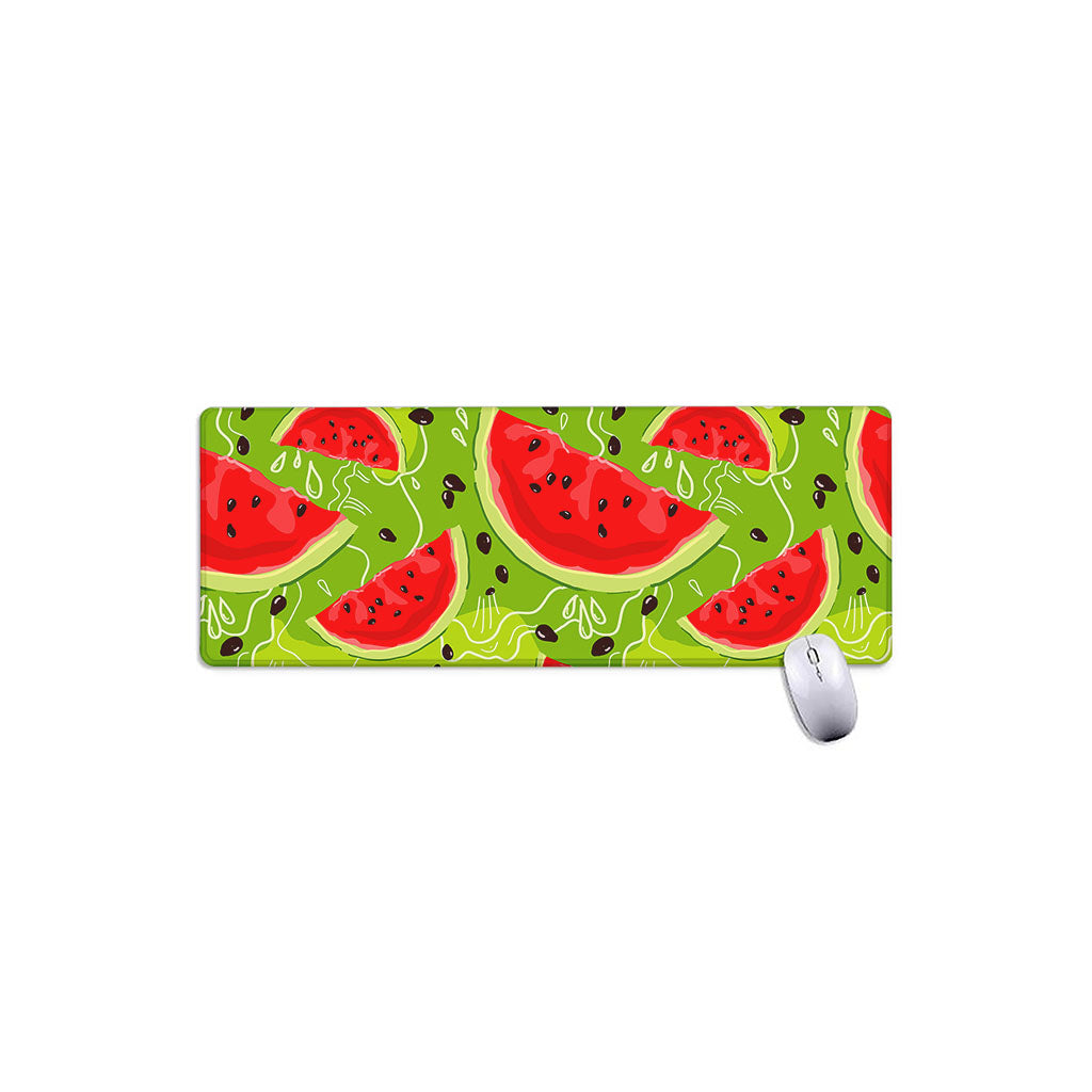 Yummy Watermelon Pieces Pattern Print Extended Mouse Pad