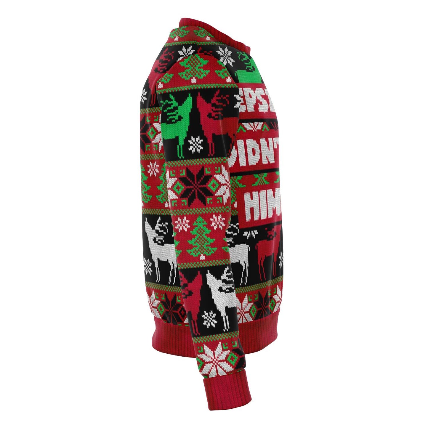 Epstein Didn't Kill Himself Christmas Crewneck Sweatshirt