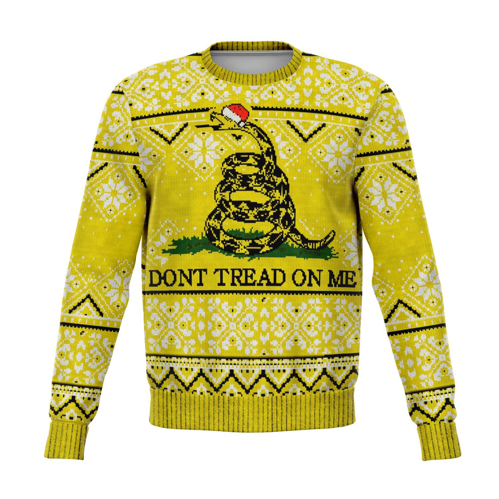 Don't Tread On Me Christmas Crewneck Sweatshirt