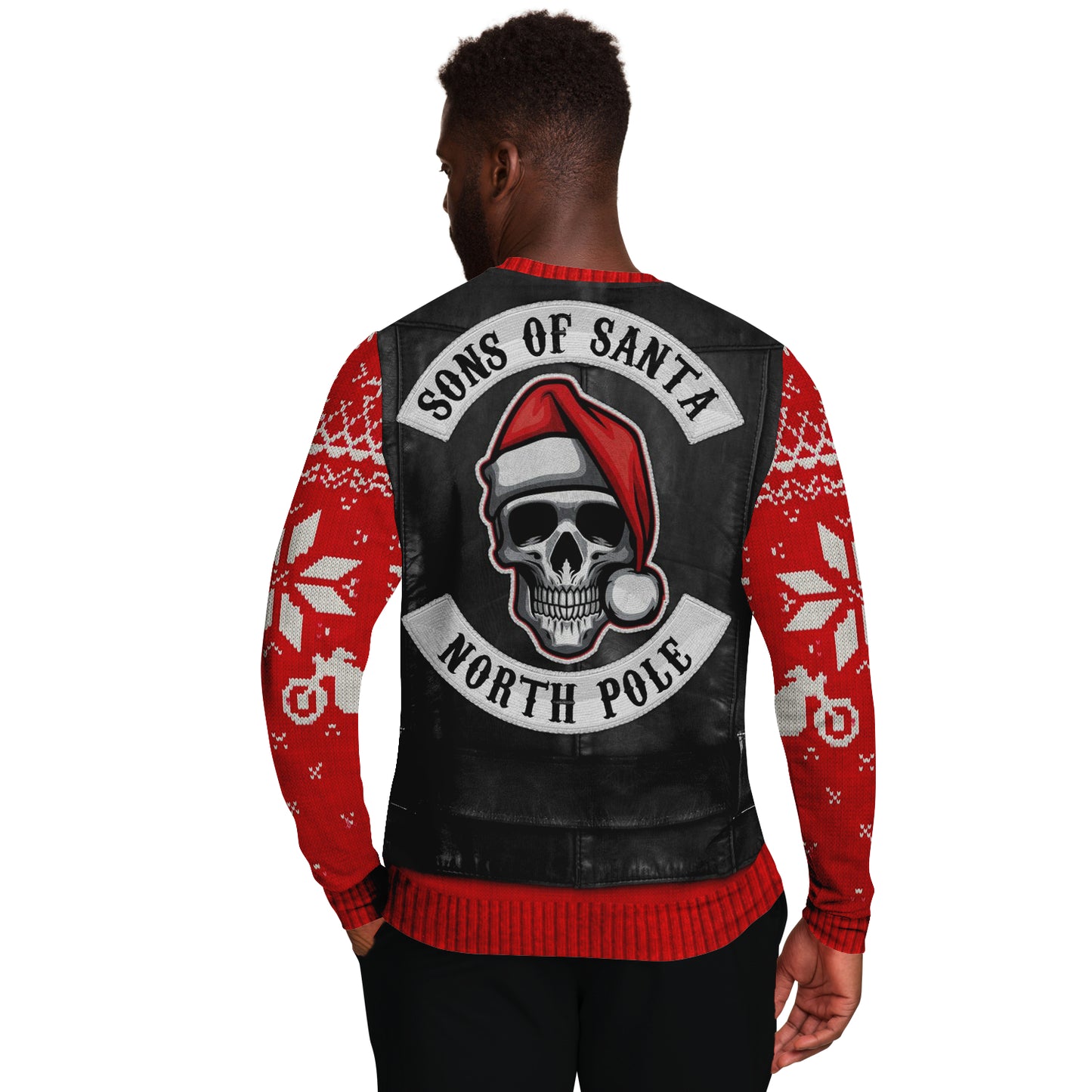 Sons Of Santa North Pole Ugly Christmas Sweater