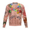Sexy Xmas Life Tattoo Christmas Crewneck Sweatshirt